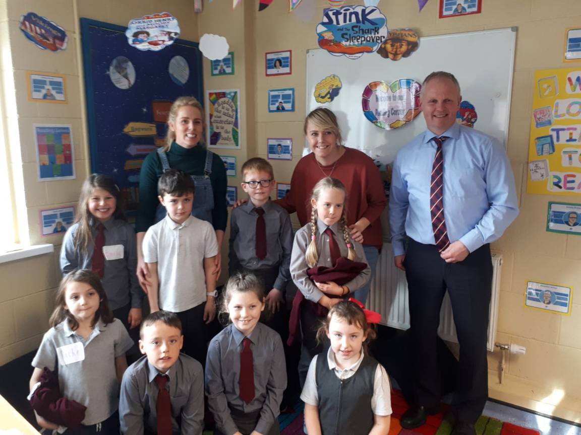Time to Read for second class students from St Johns National School